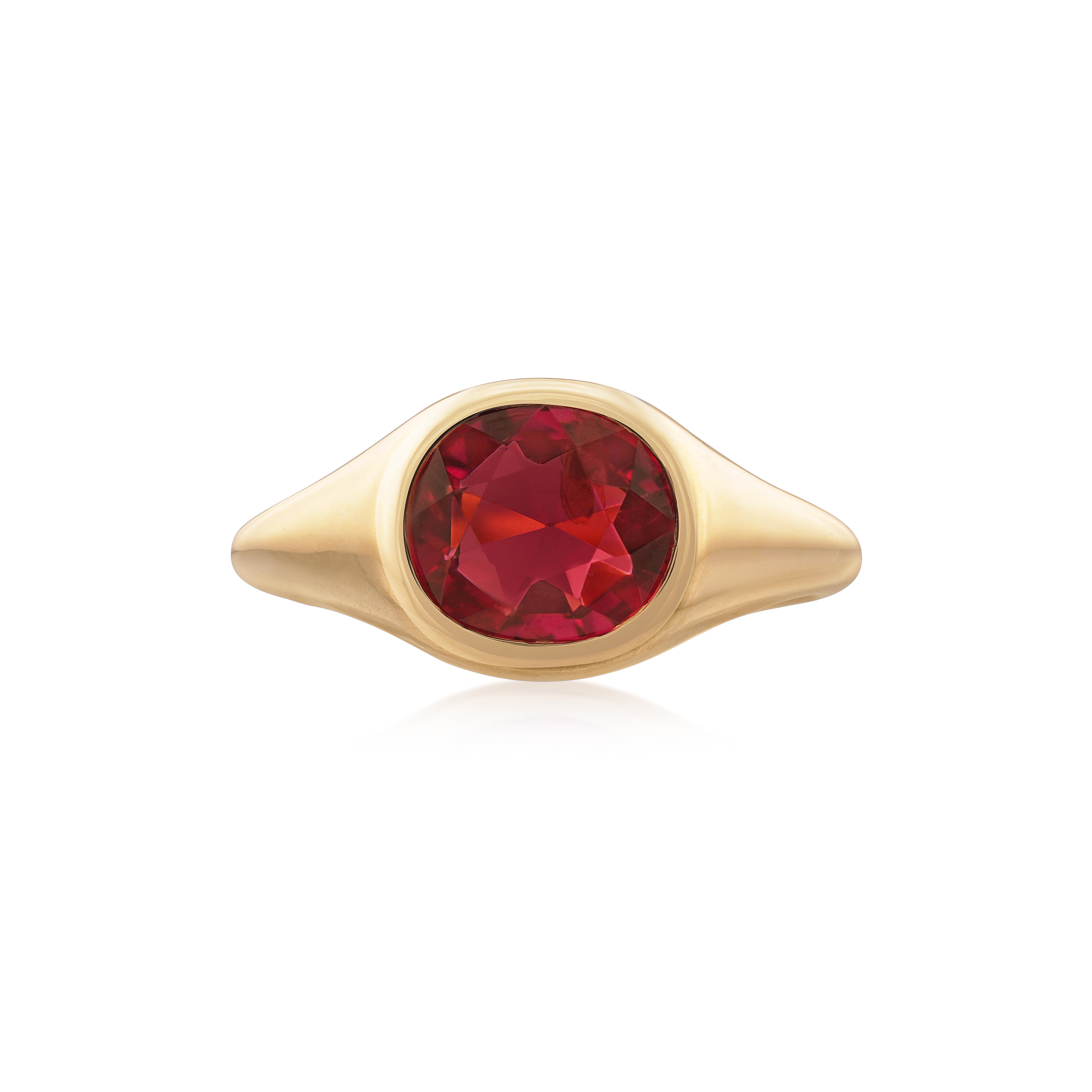 18kt Yellow Gold and Spinel Ring
