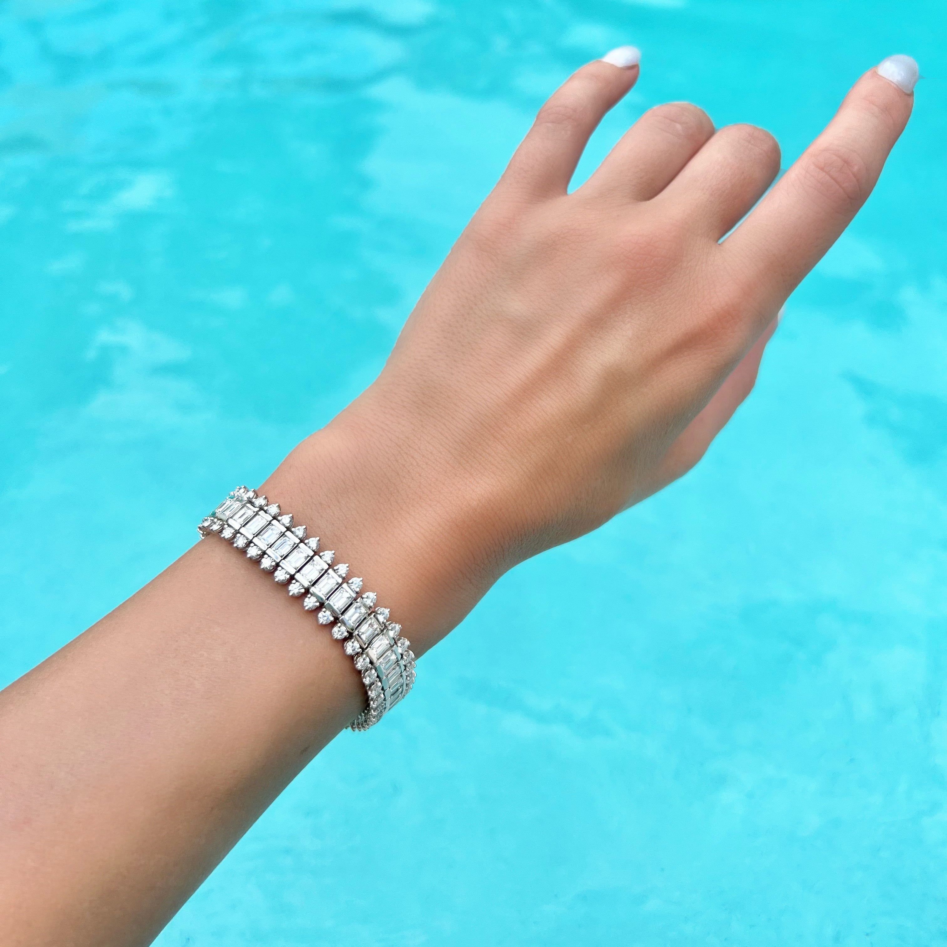 Platinum Diamond Bracelet