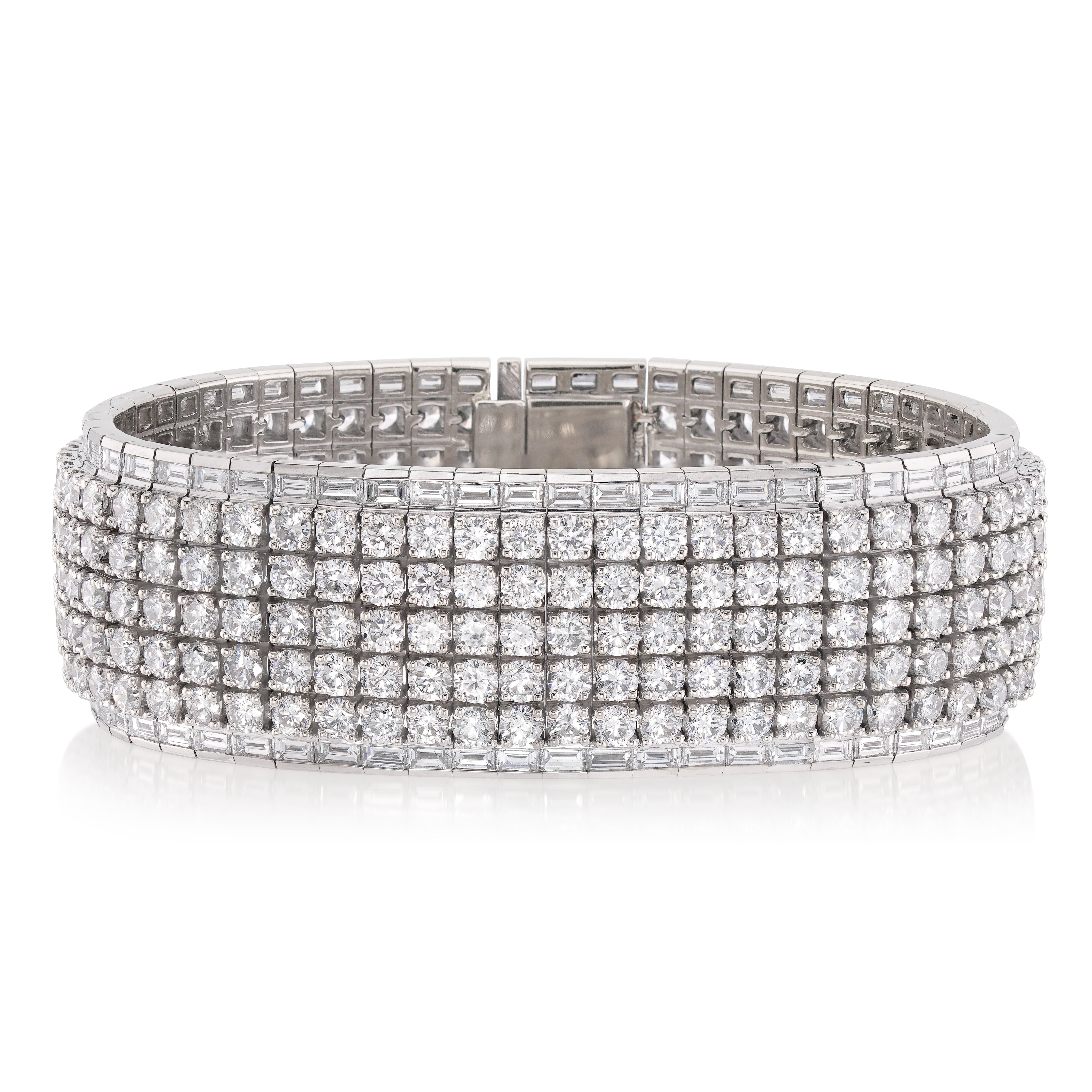 18kt White Gold and Diamond Bracelet