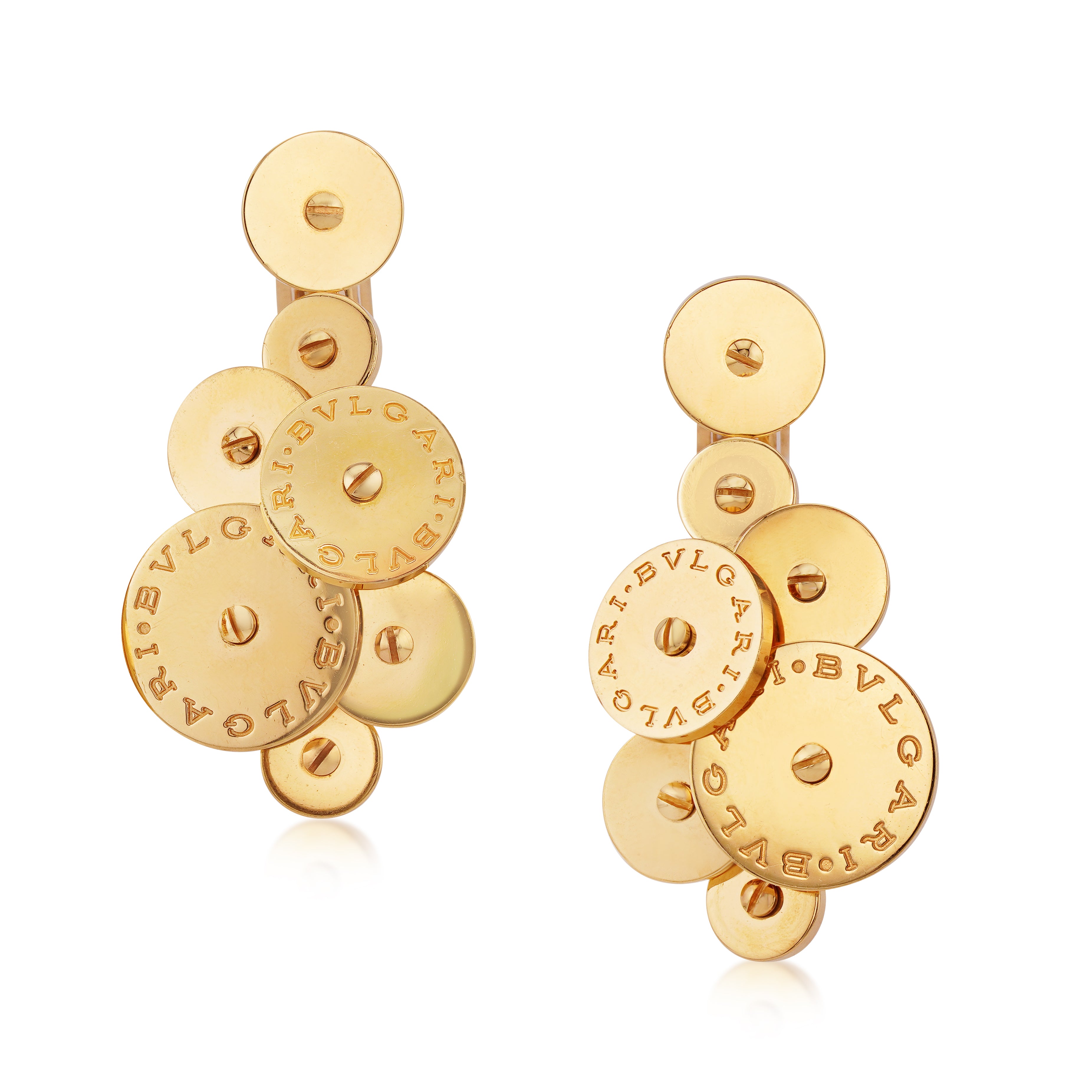 Bulgari 18kt Yellow Gold Cicladi Earrings