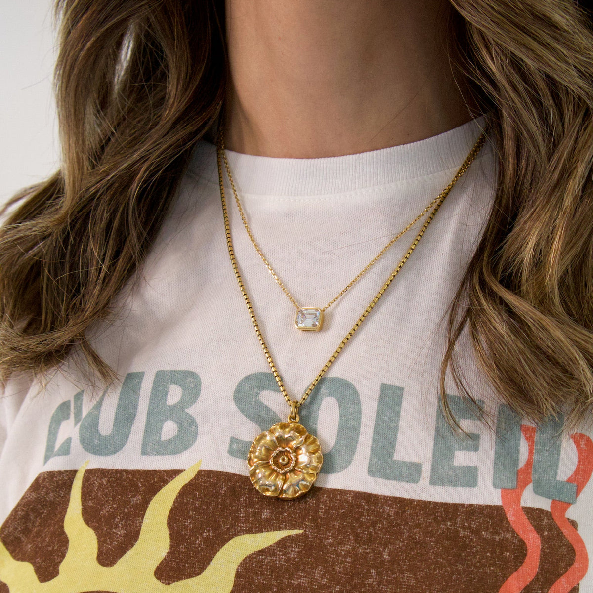 Antique Yellow Gold Floral Locket