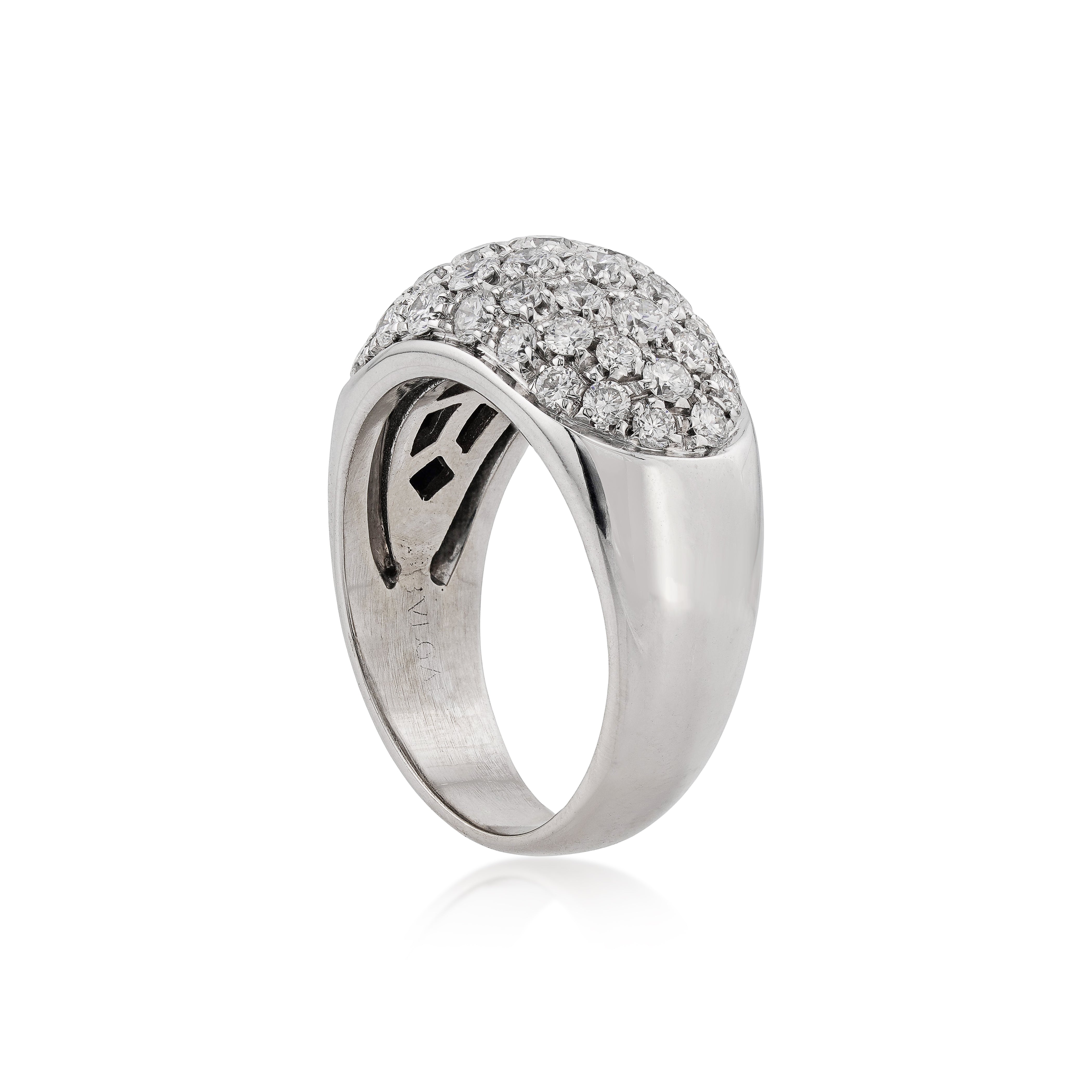Bulgari 18kt White Gold and Diamond Ring