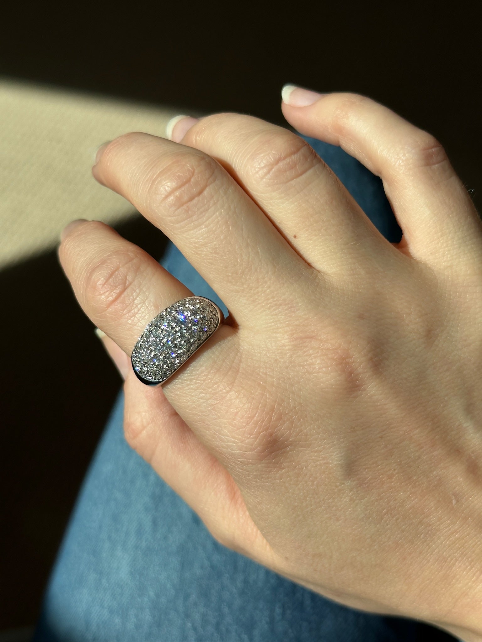 Bulgari 18kt White Gold and Diamond Ring